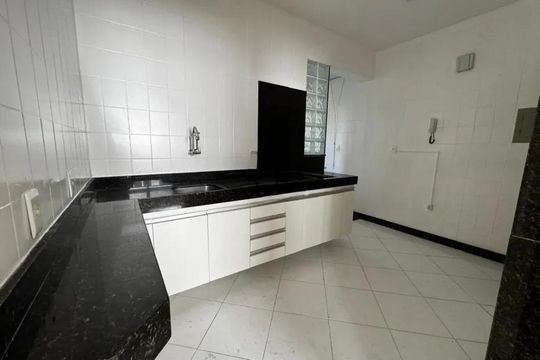 Cozinha de apartamento à venda com 3 quartos, 93m² em Castelo, Belo Horizonte