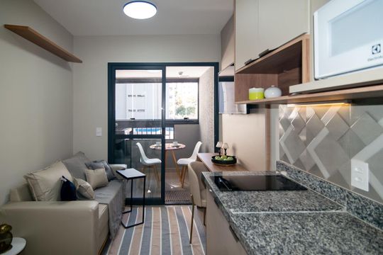 Apartamento para alugar com 1 quarto, 26m² em Bela Vista, São Paulo