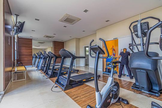 Área comum - Academia de apartamento à venda com 2 quartos, 66m² em Campestre, Santo André
