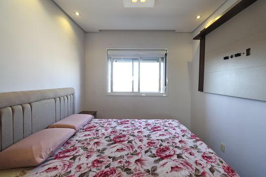 Suite  de apartamento à venda com 2 quartos, 66m² em Campestre, Santo André