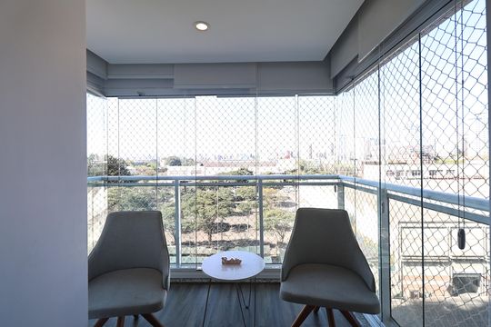 Sacada de apartamento à venda com 2 quartos, 66m² em Campestre, Santo André