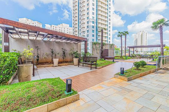 Área comum de apartamento à venda com 2 quartos, 66m² em Campestre, Santo André