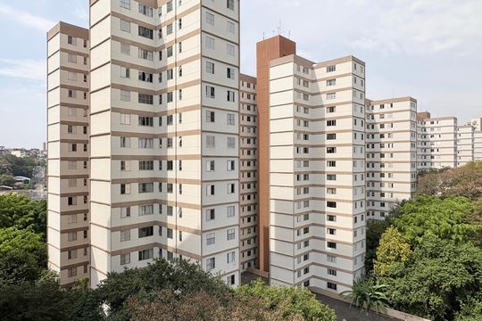 Vista da Sala de apartamento para alugar com 2 quartos, 55m² em Jardim Iris, São Paulo