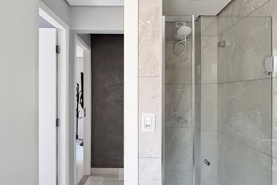 Banheiro de apartamento para alugar com 2 quartos, 55m² em Jardim Iris, São Paulo