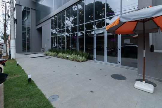 Fachada de kitnet/studio para alugar com 1 quarto, 34m² em Vila Olímpia, São Paulo