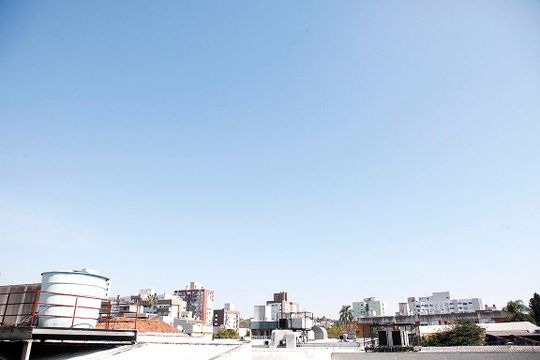 Quarto Suíte Vista de apartamento à venda com 1 quarto, 50m² em Santana, Porto Alegre