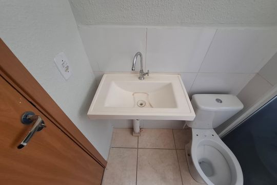 Banheiro  de apartamento para alugar com 2 quartos, 42m² em Reserva Real, Ribeirão Preto
