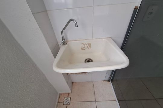 Cozinha de apartamento para alugar com 2 quartos, 42m² em Reserva Real, Ribeirão Preto
