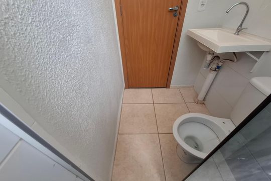 Banheiro  de apartamento para alugar com 2 quartos, 42m² em Reserva Real, Ribeirão Preto