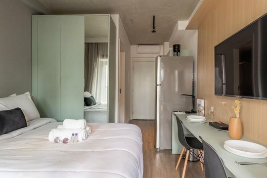 Apartamento para alugar com 1 quarto, 24m² em Pompeia, São Paulo