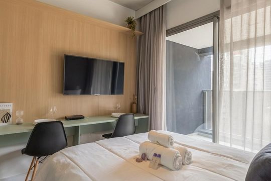 Sala / Quarto de apartamento para alugar com 1 quarto, 24m² em Pompeia, São Paulo