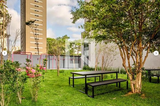 Área comum de kitnet/studio para alugar com 1 quarto, 34m² em Vila Olímpia, São Paulo