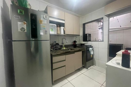 Cozinha de casa à venda com 2 quartos, 60m² em Santa Amelia, Belo Horizonte