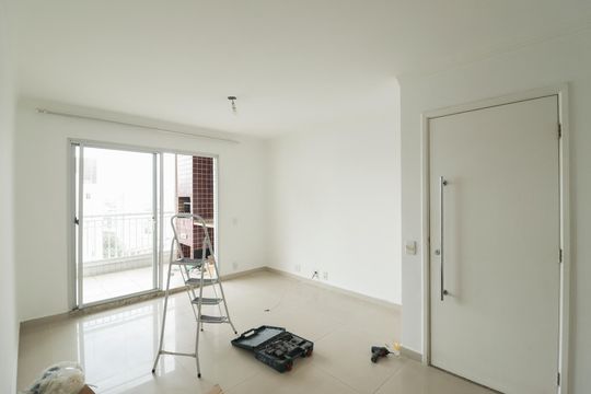 Sala de apartamento para alugar com 4 quartos, 123m² em Carandiru, São Paulo