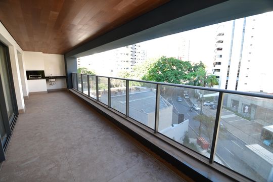 Sala - Sacada de apartamento para alugar com 3 quartos, 190m² em Cambuí, Campinas