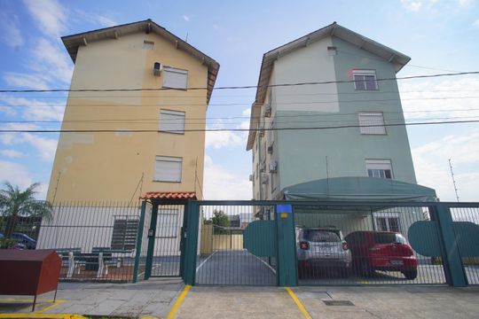 Fachada de apartamento para alugar com 2 quartos, 49m² em Rio Branco, São Leopoldo