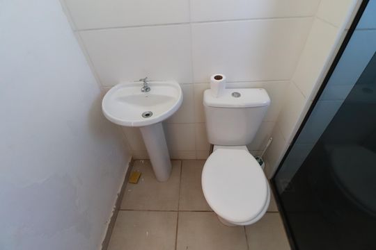 Banheiro  de apartamento para alugar com 1 quarto, 43m² em Chácaras Pedro Corrêa de Carvalho, Ribeirão Preto