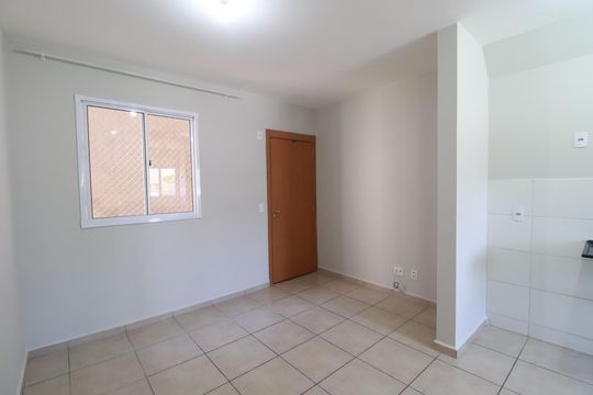 Sala de apartamento para alugar com 2 quartos, 43m² em Chácaras Pedro Corrêa de Carvalho, Ribeirão Preto