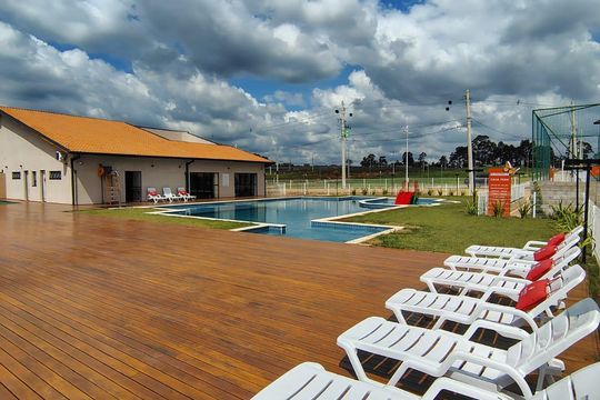 Área comum - Piscina de casa de condomínio para alugar com 3 quartos, 85m² em Parque do Agreste Gl Dois, Cotia