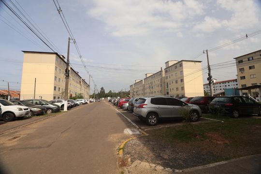 Área comum de apartamento para alugar com 2 quartos, 45m² em Guajuviras, Canoas