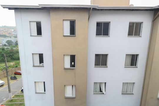 Vista do Quarto 2 de apartamento para alugar com 2 quartos, 52m² em Parque Sao Vicente, Santo André