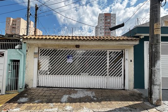 Fachada de casa para alugar com 2 quartos, 100m² em Vila Príncipe de Gales, Santo André