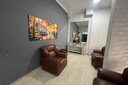 Hall de entrada de apartamento para alugar com 1 quarto, 27m² em Gonzaguinha, São Vicente