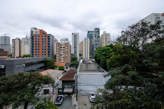 Vista quarto 1 de apartamento para alugar com 3 quartos, 120m² em Vila Olímpia, São Paulo