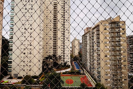 Vista da Sacada de apartamento para alugar com 3 quartos, 86m² em Alphaville Industrial, Barueri