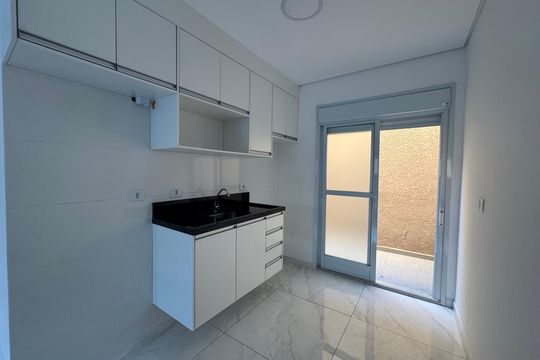 Cozinha de kitnet/studio para alugar com 1 quarto, 39m² em Santa Maria, Osasco