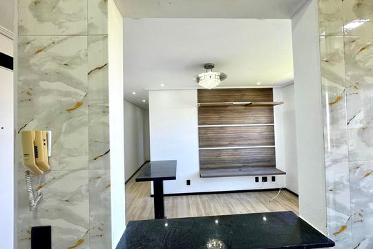 Cozinha de apartamento para alugar com 2 quartos, 47m² em Vila Florida, Guarulhos