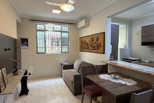 Apartamento para alugar com 1 quarto, 55m² em Gonzaga, Santos