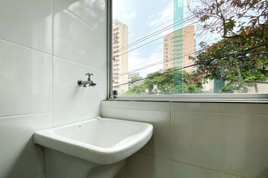 Área de Serviço de casa para alugar com 1 quarto, 65m² em Santo Antônio, Belo Horizonte