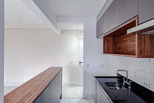 Cozinha de apartamento para alugar com 2 quartos, 74m² em Tatuapé, São Paulo