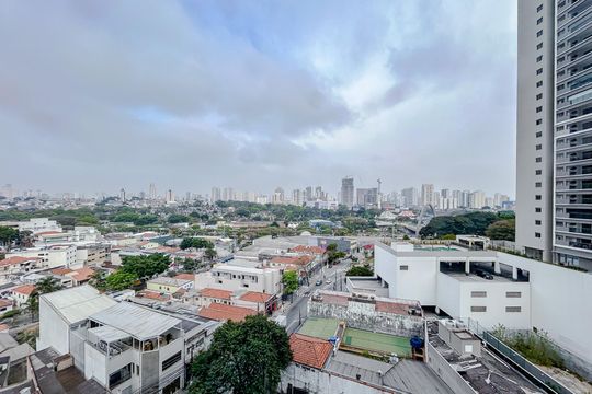 Vista da Varanda de apartamento para alugar com 2 quartos, 74m² em Tatuapé, São Paulo