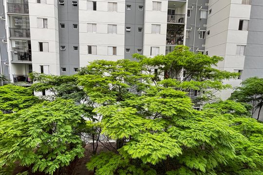 Quarto Vista de apartamento para alugar com 2 quartos, 64m² em Campestre, Santo André