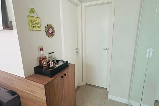 Sala de apartamento para alugar com 1 quarto, 41m² em Continental, Osasco