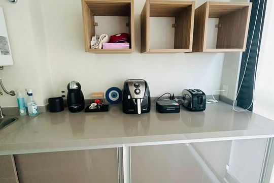 Área de serviço de apartamento para alugar com 1 quarto, 41m² em Continental, Osasco