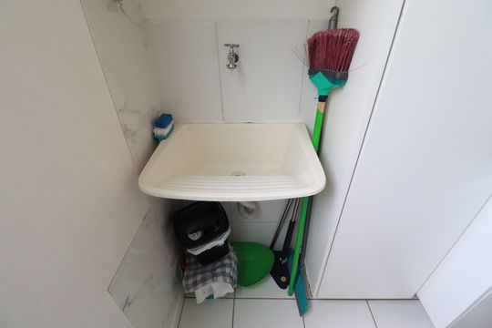 Área de serviço de apartamento para alugar com 1 quarto, 34m² em Vila Abranches, Ribeirão Preto