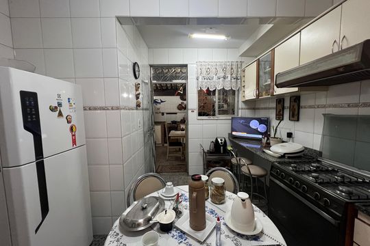 Cozinha de apartamento à venda com 3 quartos, 150m² em Castelo, Belo Horizonte
