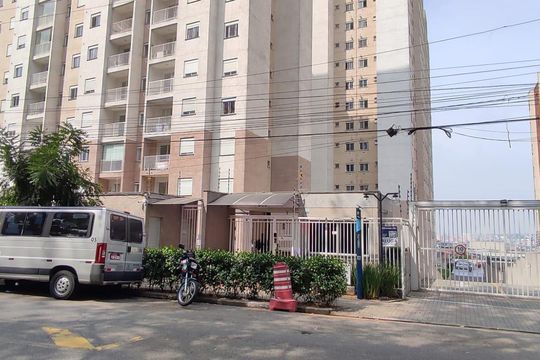Fachada de apartamento para alugar com 2 quartos, 44m² em Campanário, Diadema