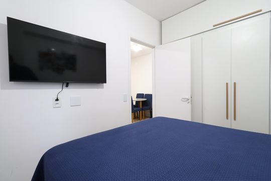 Quarto  de apartamento para alugar com 1 quarto, 33m² em Barra Funda, São Paulo