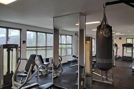 Área comum - Academia de apartamento para alugar com 1 quarto, 70m² em Vila Leopoldina, São Paulo