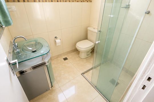 Banheiro de apartamento para alugar com 2 quartos, 60m² em Salgado Filho, Belo Horizonte