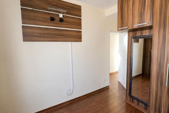 Quarto de apartamento para alugar com 2 quartos, 60m² em Salgado Filho, Belo Horizonte