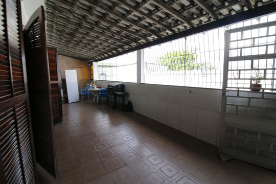 Varanda de casa para alugar com 1 quarto, 55m² em Curicica, Rio de Janeiro