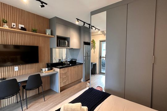 Kitnet/Studio à venda com 1 quarto, 25m² em Jardim das Acacias, São Paulo