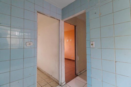 Cozinha de apartamento para alugar com 2 quartos, 46m² em Cidade Tiradentes, São Paulo