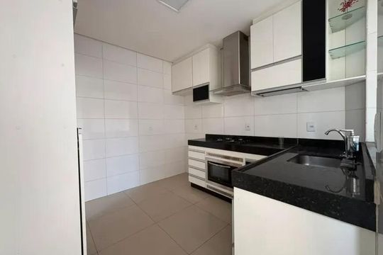 Cozinha de apartamento para alugar com 2 quartos, 60m² em Eldorado, Contagem