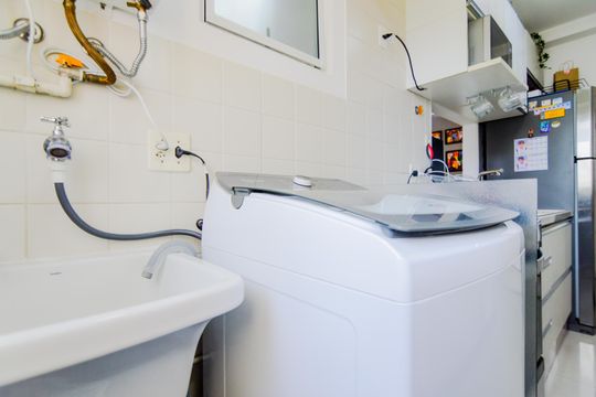 Área de Serviço de apartamento à venda com 3 quartos, 68m² em Vila Endres, Guarulhos